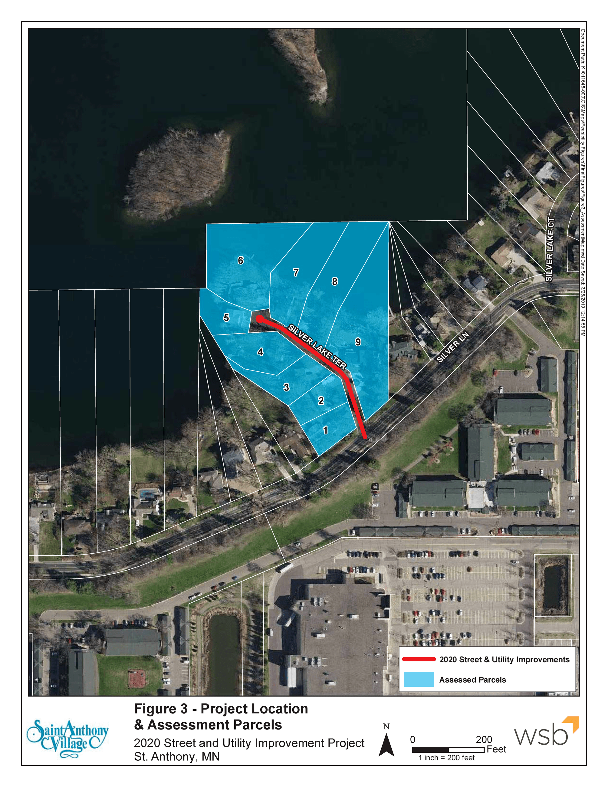 2020 Projects Assessment Parcels Map Silver Lake Terrace